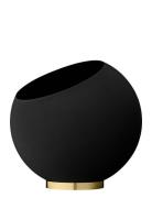 Globe Flowerpot Home Decoration Flower Pots Black AYTM