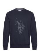 Kenni Reg Cw Uspa M Sweat Tops Sweat-shirts & Hoodies Sweat-shirts Nav...