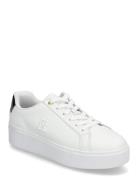 Th Platform Court Sneaker Lave Sneakers White Tommy Hilfiger