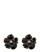 Daisy Earring Øredobber Smykker Black By Jolima