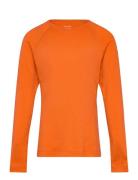 K 200 Oasis Ls Crewe Tops T-shirts Long-sleeved T-shirts Orange Icebre...