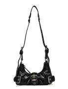 Palma Wrinkle Recycled Pu Bags Small Shoulder Bags-crossbody Bags Blac...