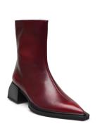 Vivian Shoes Boots Ankle Boots Ankle Boots With Heel Red VAGABOND