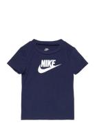 Te-S/S Tee Sport T-shirts Short-sleeved Navy Nike