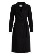 Wool Coat, Cadeo Ullfrakk Frakk Black Ivo Nikkolo