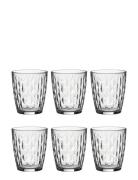 Mosaic Glasses - Clear 6 Pcs. 34 Cl Sleeve Packing Home Tableware Glas...