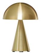 Mush Portable Lamp Home Lighting Lamps Table Lamps Gold Hübsch