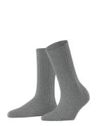 Falke Cosy Wool Boot So Lingerie Socks Regular Socks Grey Falke Women