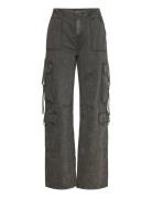 Cmjenni-Jeans Bottoms Trousers Cargo Pants Black Copenhagen Muse