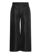 Trouser Maud Cr Bottoms Trousers Wide Leg Black Lindex