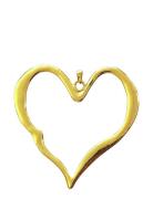 Melted Heart Medallion Halskjede Anheng Gold Susmie's