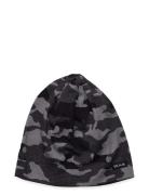 Camo Printed Wool Beanie Accessories Headwear Beanies Grey Bula