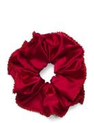 Luster Bead Scrunchie Accessories Hair Accessories Scrunchies Red Beck...