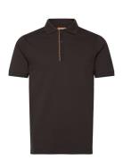 Mmgharvey Polo Ss Tee Tops Polos Short-sleeved Brown Mos Mosh Gallery