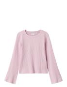 Nkfkalo Ls Short Top Tops Knitwear Pullovers Pink Name It