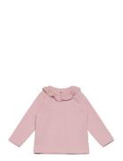 T-Shirt Ls Tops T-shirts Long-sleeved T-shirts Pink En Fant