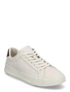 Th Court Best Tumbled Lth Lave Sneakers White Tommy Hilfiger