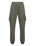 Trousers Cargo Jersey Ss25 Bottoms Sweatpants Khaki Green Lindex