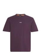 Tchup Tops T-shirts Short-sleeved Navy BOSS