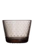 Tundra Tumbler 16Cl Linen 2Pc Home Tableware Glass Drinking Glass Brow...