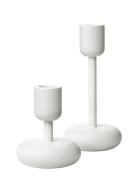 Nappula Candleholder White Big And Small Home Decoration Candlesticks ...