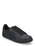 B721 Lthr/Tape Detail Lave Sneakers Black Fred Perry