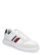 Light Cupsole Lth Mix Stripes Lave Sneakers White Tommy Hilfiger