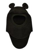 Balaclava Ears Wool Accessories Headwear Balaclava Black Huttelihut