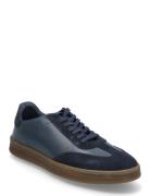 Biacamilo Mix Sneaker Velvet & Suede Lave Sneakers Navy Bianco