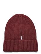 Beanie - Knitted Accessories Headwear Hats Beanie Burgundy CeLaVi