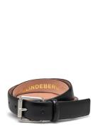 Bill Leather Belt Accessories Belts Classic Belts Black J. Lindeberg