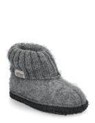 Slippers Wool Tøfler Innesko Grey Huttelihut