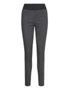 Fqshantal-Pants Bottoms Trousers Slim Fit Trousers Grey FREE/QUENT