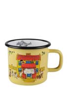 Enamel Mug 3,7Dl Villa Villekulla Home Meal Time Cups & Mugs Cups Yell...