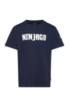 Lwtano 613 - T-Shirt S/S Tops T-shirts Short-sleeved Navy LEGO Kidswea...