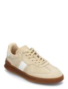 Heritage Aera Leather-Suede Sneaker Lave Sneakers Beige Polo Ralph Lau...