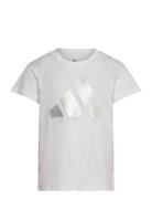 Jg Glam T Tops T-shirts Short-sleeved White Adidas Sportswear