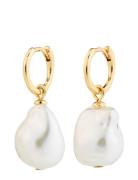 Sky Pearl Earrings Øredobber Smykker Gold Pilgrim