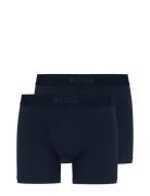 Boxerbr 2P Ultrasoft Boksershorts Navy BOSS