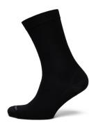 Men Merino Lifestyle Fine Gauge Crew Underwear Socks Regular Socks Bla...