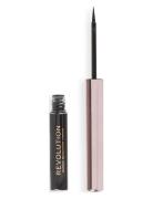 Revolution Super Flick Liquid Eyeliner Black Eyeliner Sminke Black Rev...