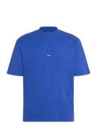 Nieros Tops T-shirts Short-sleeved Blue HUGO BLUE