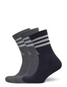 3S C Spw Crw 3P Sport Socks Regular Socks Multi/patterned Adidas Perfo...