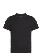 Short Boxy Heavyweight T-Shirt Tops T-shirts Short-sleeved Black Weekd...