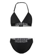 Triangle Bikini Set Undertøysett Black Calvin Klein