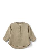 Prestonsb Shirt Tops Shirts Long-sleeved Shirts Green Sofie Schnoor Ba...