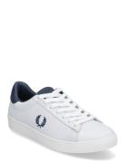 Spencer Mesh / Lthr Lave Sneakers White Fred Perry