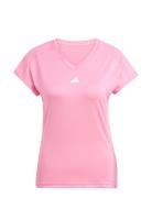 We Min T Sport T-shirts & Tops Short-sleeved Pink Adidas Performance