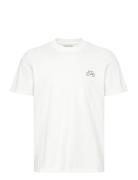 Cfetienne 0195 Tee W/ Bicycle Embri Tops T-shirts Short-sleeved White ...